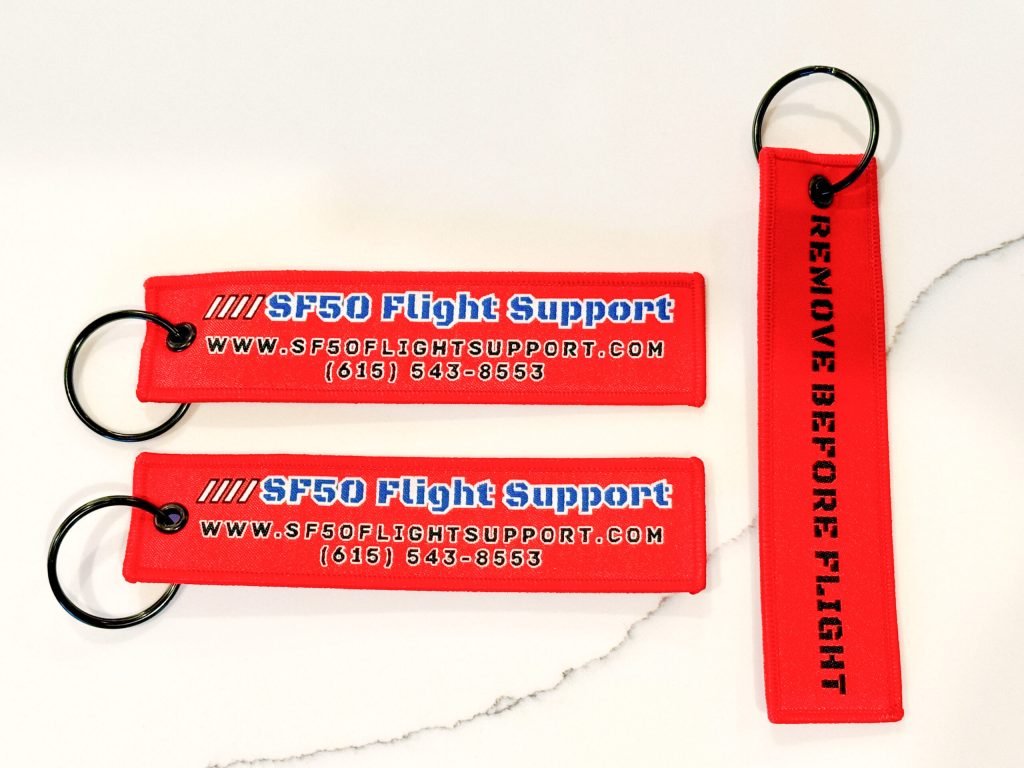 SF50 Flight Support Remove Before Flight Keychain Order