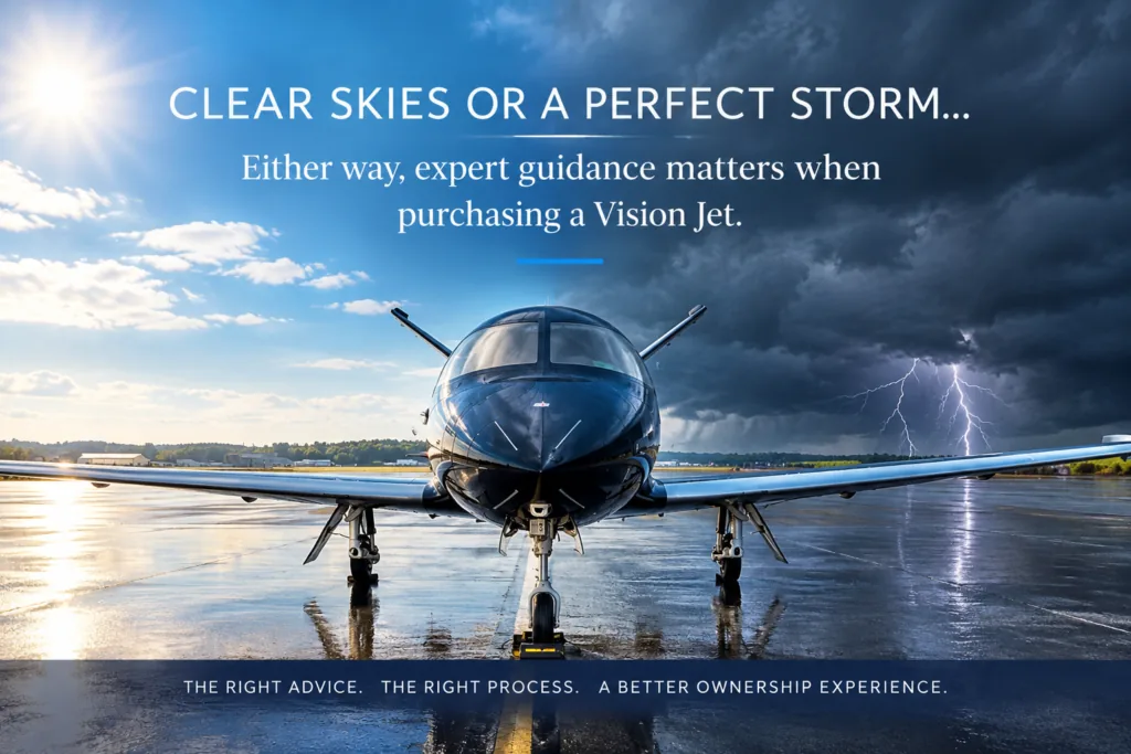 Buying a Vision Jet: The Excitement Is Real. So Are the Risks.